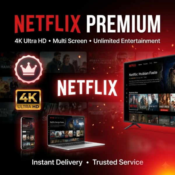 Netflix Premium (Only Mobile/BD Country)